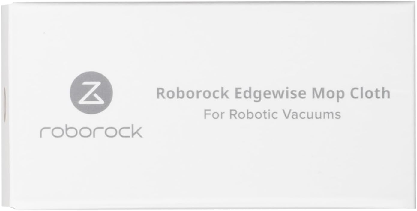 roborock S8 MaxV Ultra Robot Vacuum and Edge Mop Cloth Bundle