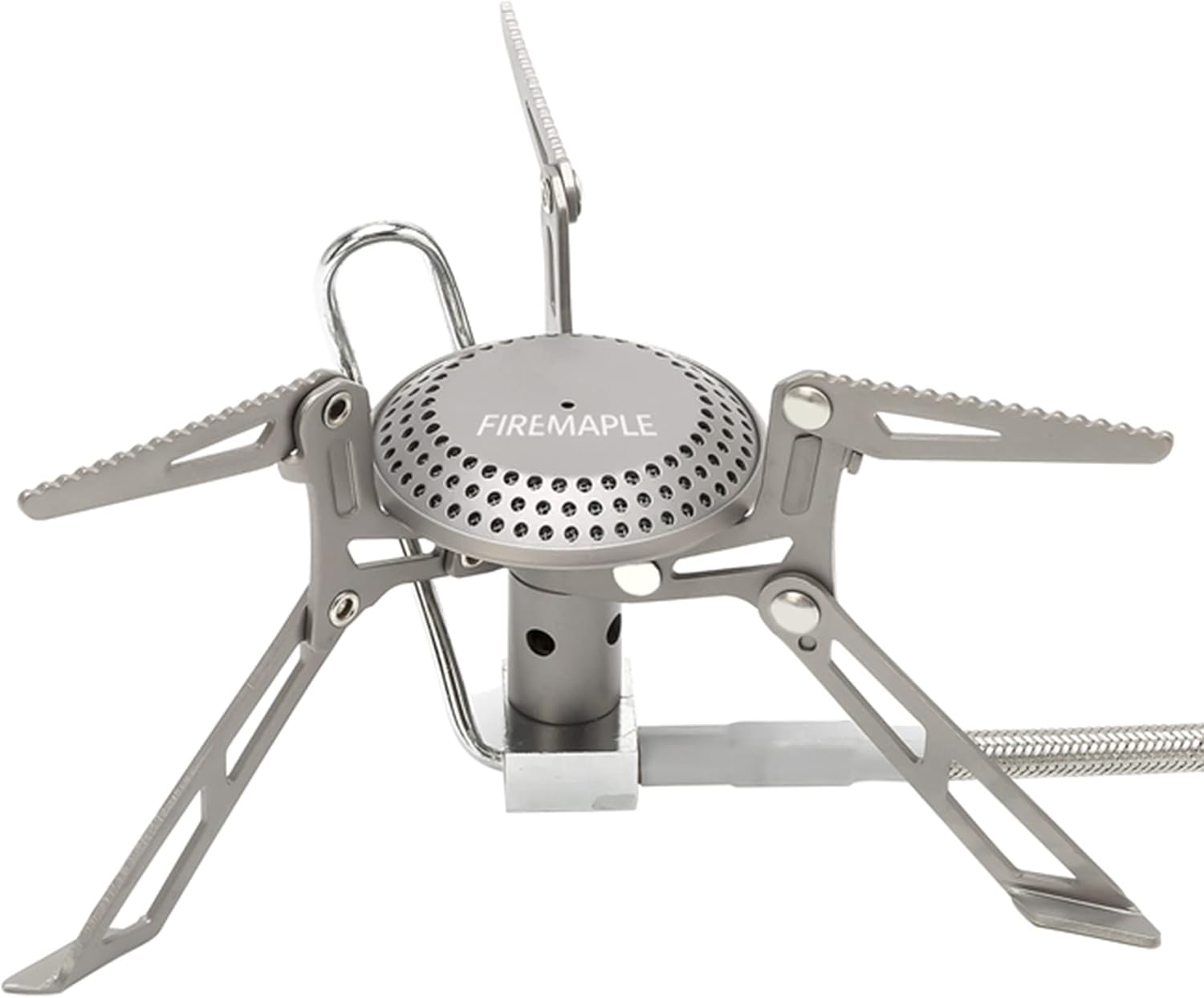 Fire-Maple Blade 2 Portable Propane Camping and Backpacking Stove Ultra Light | Titanium Hiking Stoves with pre-heat tube | Mini Portable Isobutane