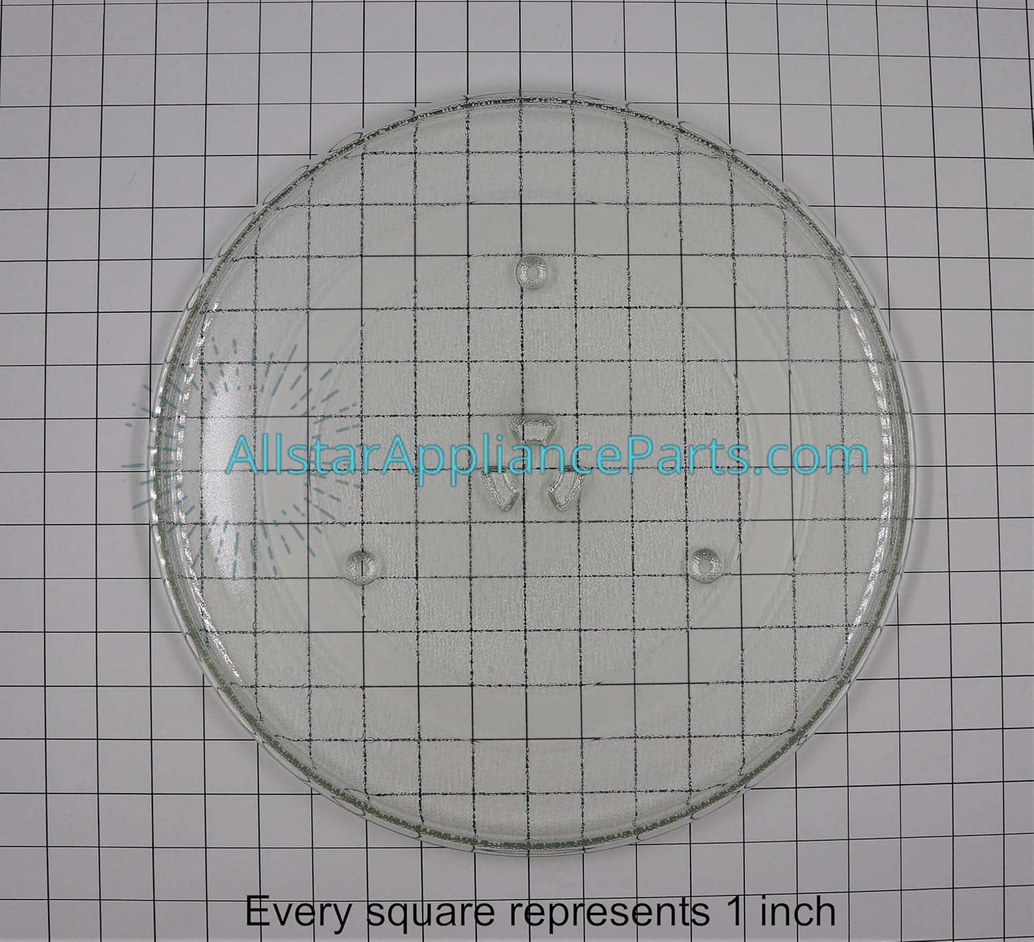 DE74-20002D Microwave Tray-Cooking Glass