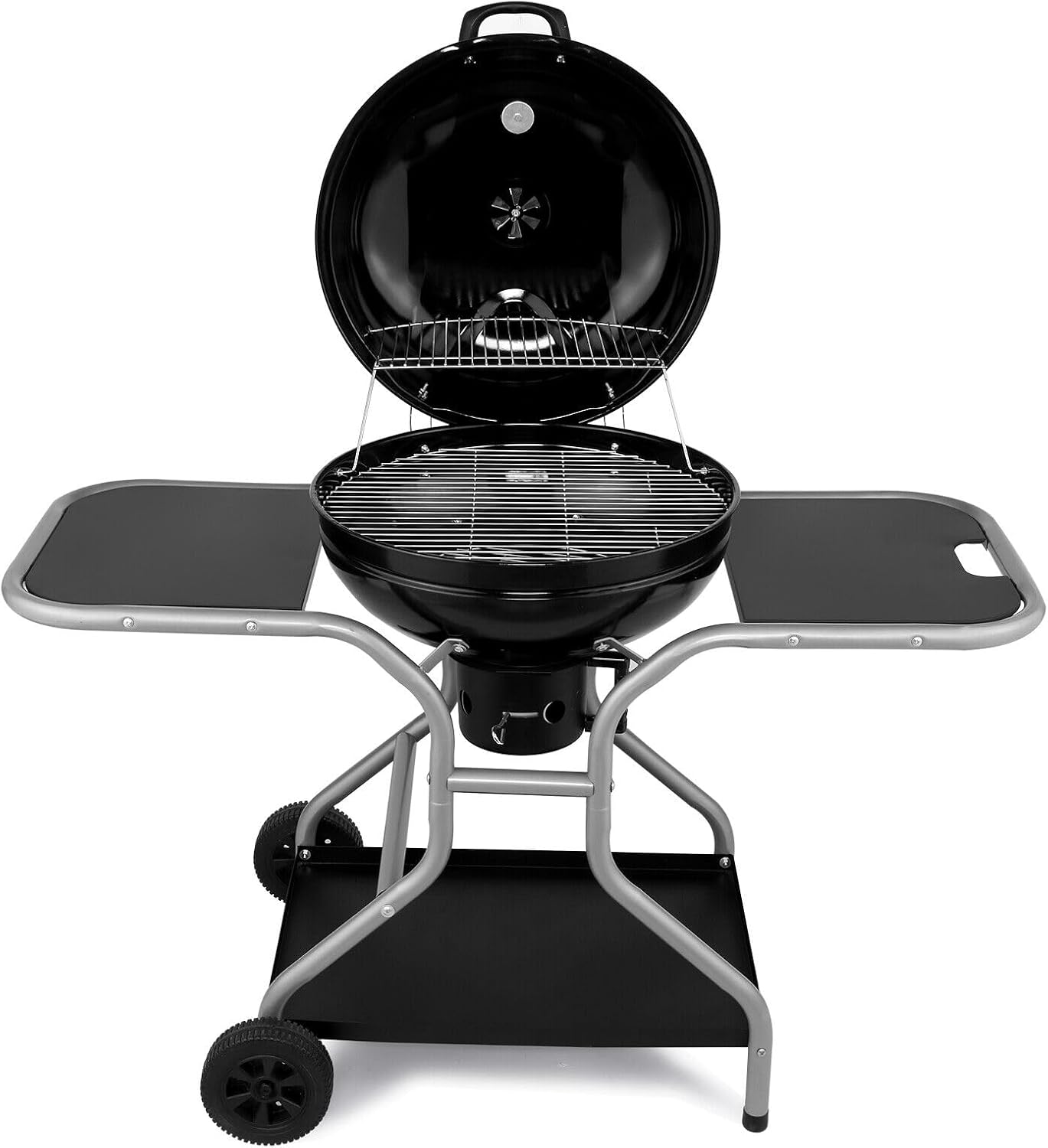 Outdoor BBQ Grill Charcoal Barbecue Pit Patio Backyard Meat Cooker Smoker 51