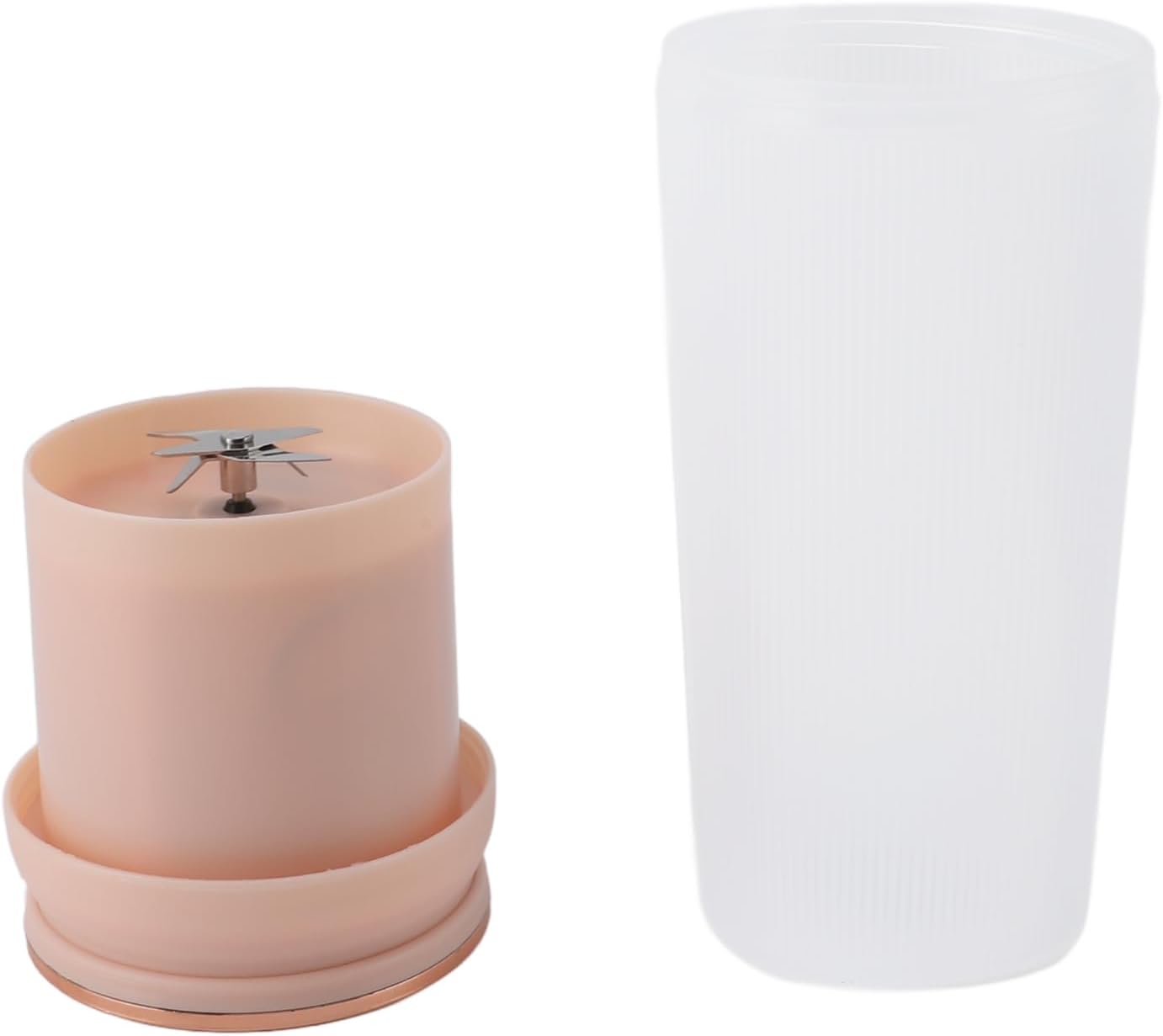 USB Rechargeable Portable Blender for Smoothies with 300ml Capacity, 4 Blades Juice Personal Size Handheld Juicer for Juice Shakes Smoothies, Ecofriendly and Materials