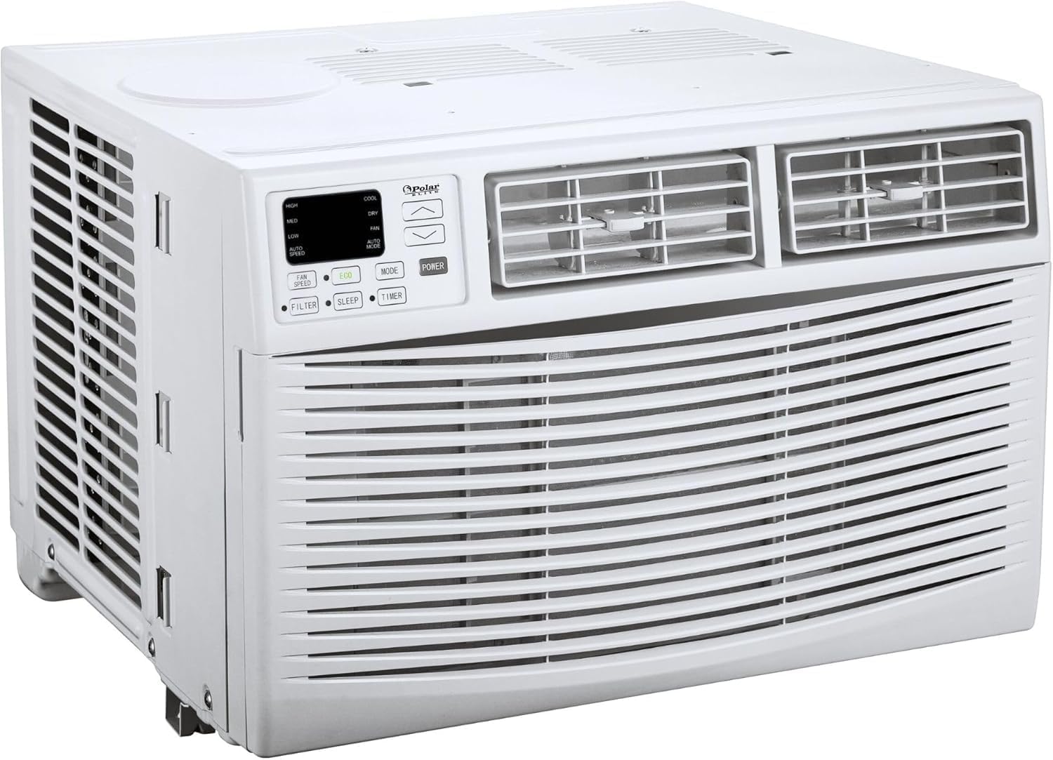 Memorex 12,000 BTU Window Air Conditioner, Cools Up to 550 Sq. Ft., Quiet Operation, Cool/Fan/Dry Modes, Digital Display, Remote Control, Easy Install & 2-Year Warranty