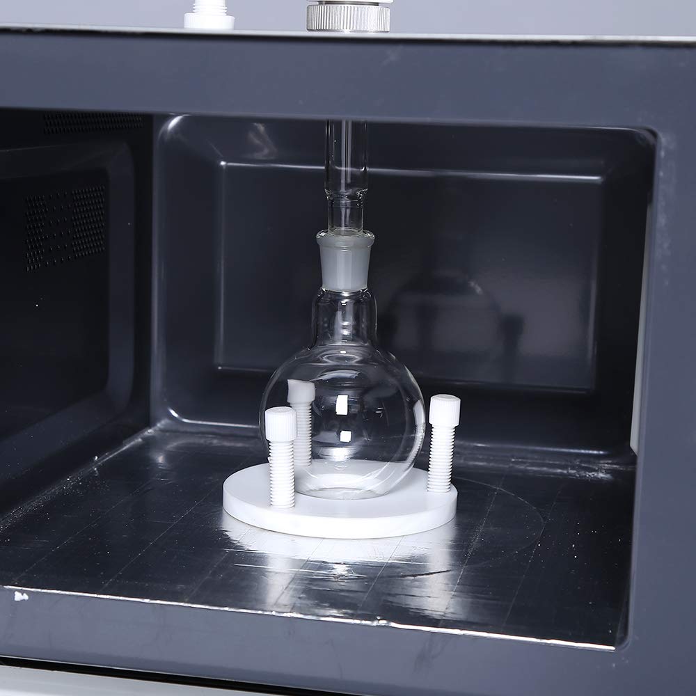 HNZXIB Lab Microwave Reactor WBFY205,Stainless Steel Chemical Continuous Microwave Radiation Oven 220V