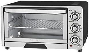 Cuisinart TOB-40N Custom Classic Toaster Oven Broiler, 17 Inch, Black & 1.7-Liter Stainless Steel Cordless Electric Kettle with 6 Preset Temperatures