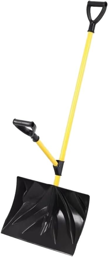 Snow Shovel Household Snow Removal Plastic Shovel Double Pole Labor-Saving Snow Remover Multifunctional Outdoor Snow Shovel Winter Shovel