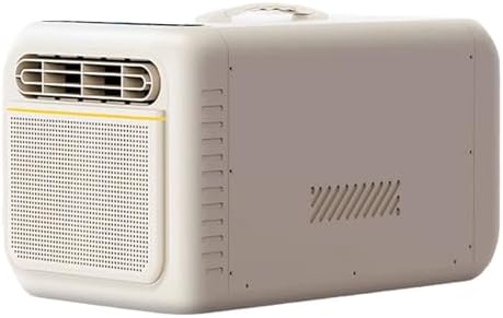 Portable Air Conditioner with Remote Control - Drain-Free Function, Touch Panel, No Installation Required for Office&Camping Use (Beige)
