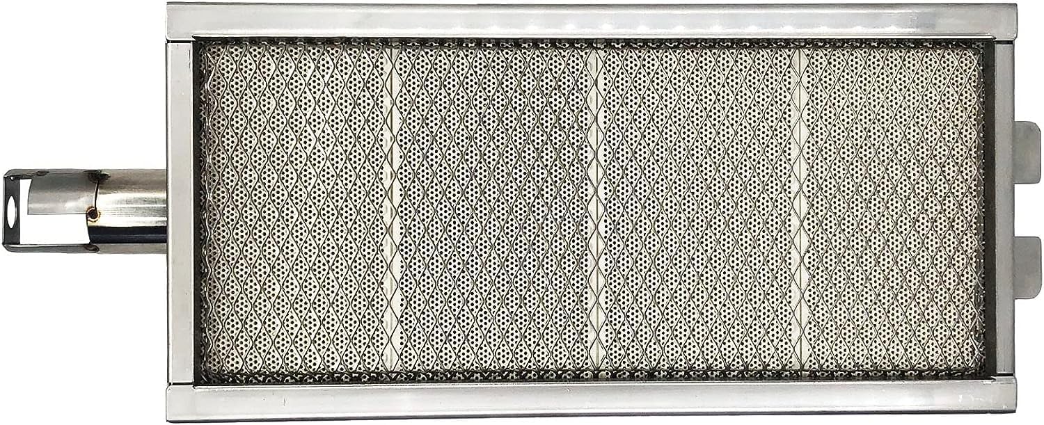 𝙐𝙥𝙜𝙧𝙖𝙙𝙚𝙙 Sear Burner for Bull Grills Stainless Steel 304 Infrared Searing Burner 20505 Replacement Parts for Bull Angus, Brahma, or Premium 7 Burner Grill