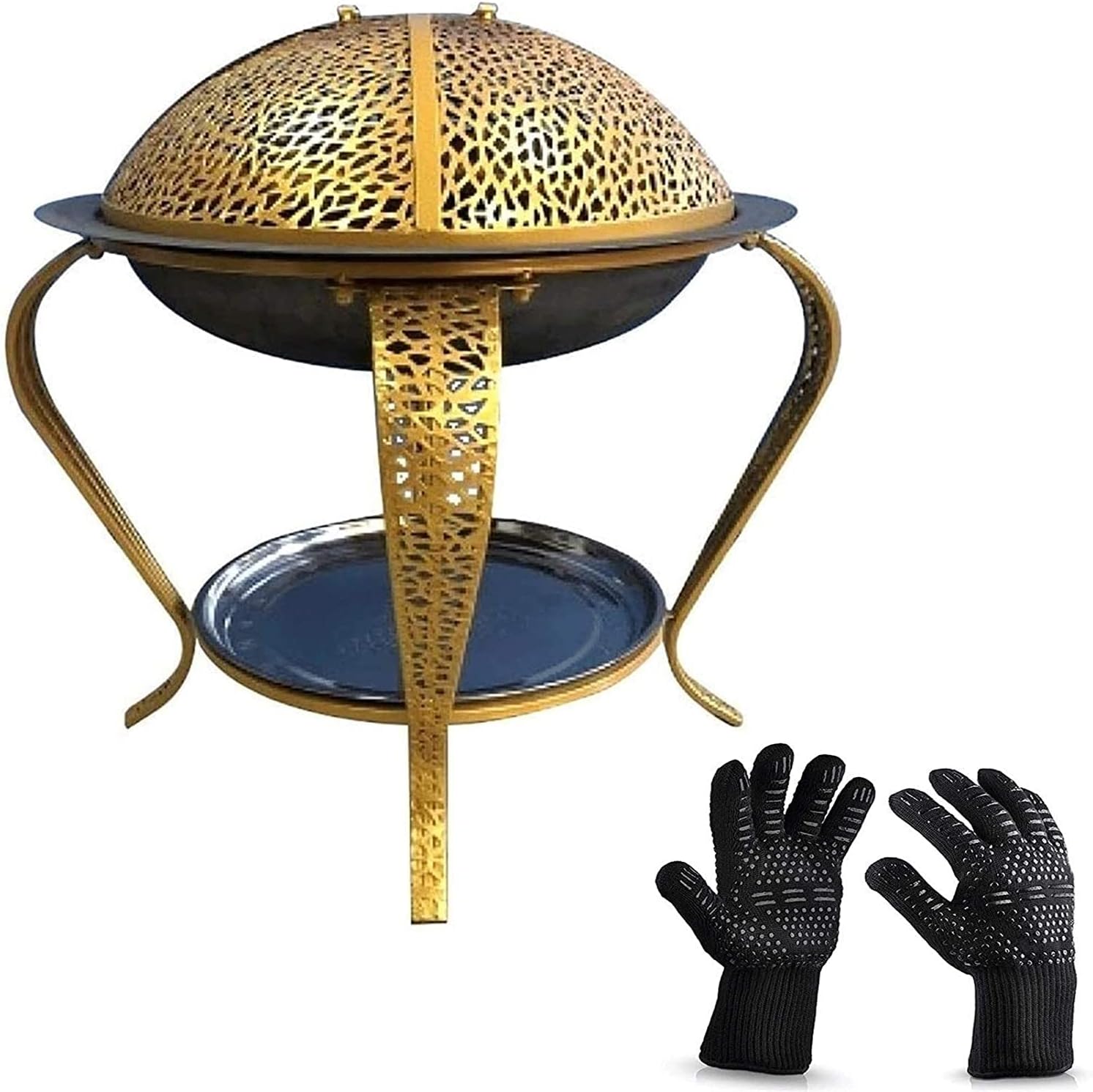 Grill Outdoor Outdoor Indoor Barbecue Charcoal Grill Outdoor Barbecue Grill Stainless Steel Folding Free-Installation Barbeque Grill Charcoal Grill Portable Grill