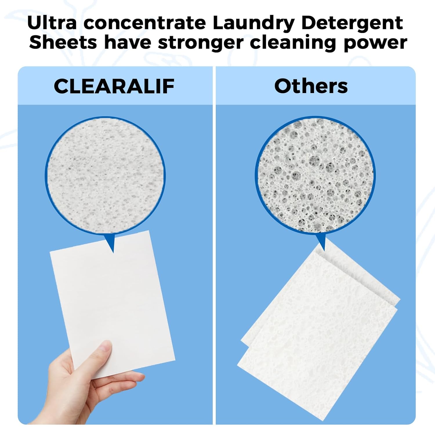 CLEARALIF Laundry Detergent Sheets, Up to 360 Loads, Fresh Linen, liquidless, Eco-Friendly, Zero Waste, Save Space, Travel Laundry Strips for HE Machine