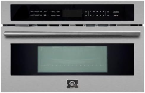 FORNO Oliena 30″ 1750 Watt Compact Oven & 1000 Watt Microwave, 1.6 cu. ft