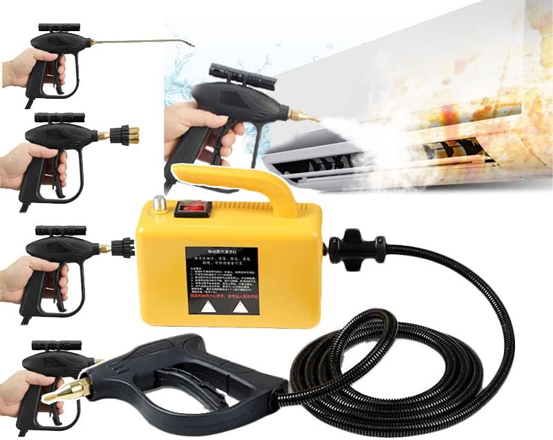 2600w Portable Steam Cleaner, High Commercial Steam Cleaning System, 360 ° Cleaning/Hand-Held Pressurized Steam Cleaner, for Kitchen,Car,Range Hood