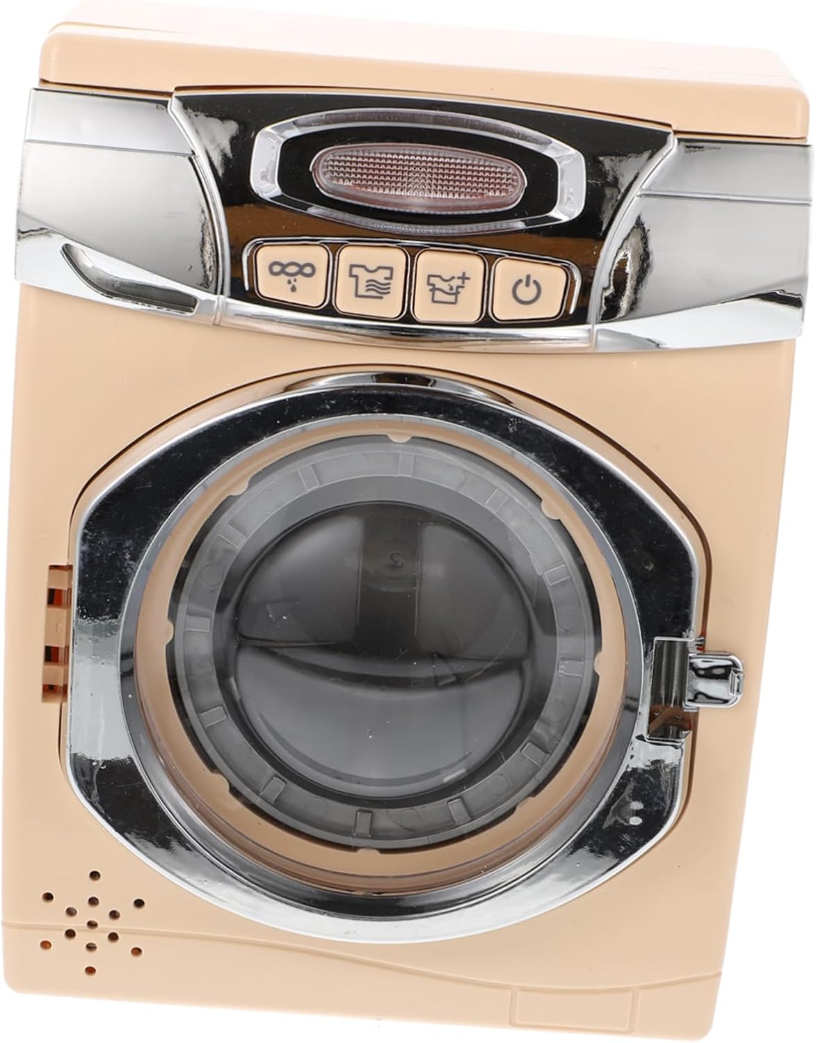 Adorable Mini Washer Machine Portable Laundry Toy for Boys and Girls Plastic Material