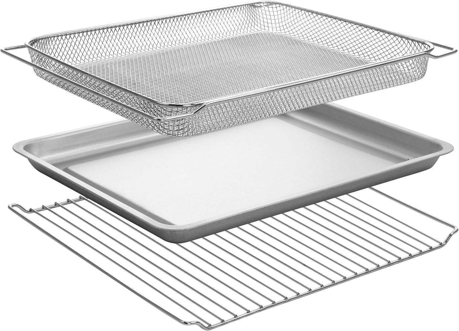 MegaChef Multifunction Air Fryer Toaster Oven with 21 Presets