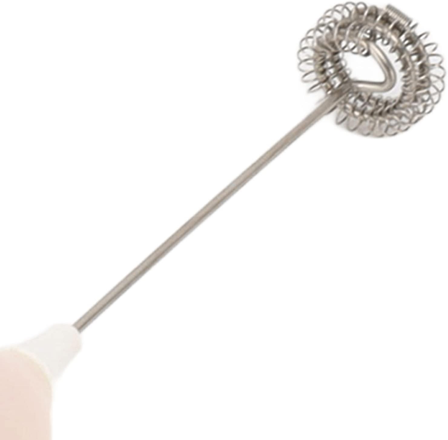 Small Household Egg Beater Mini Multifunctional Blender Handheld Electric Stirrer Foam Maker Whisk Cordless Milk Coffee Foamer (Apricot)