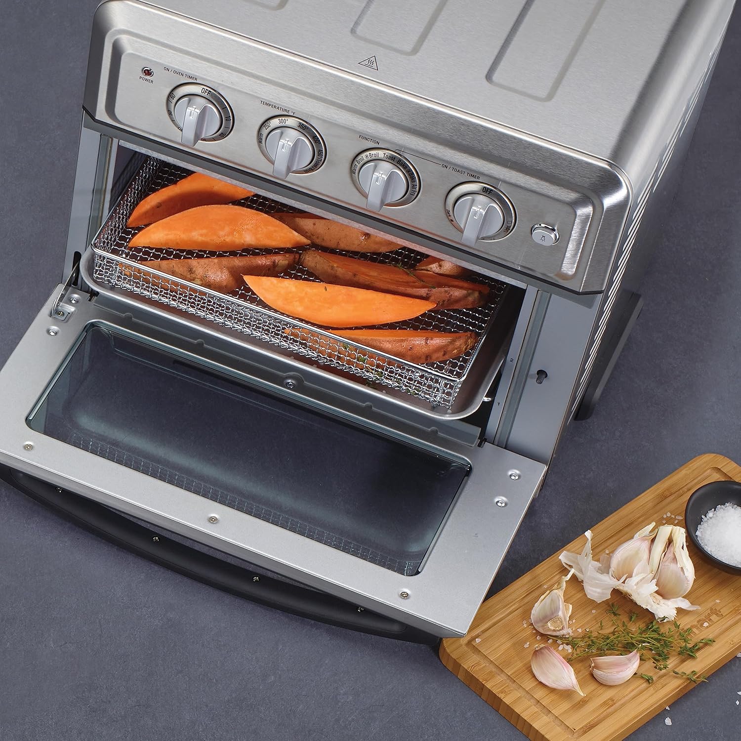 1800 Watt Stainless Steel Air Fryer/Convection Toaster Oven