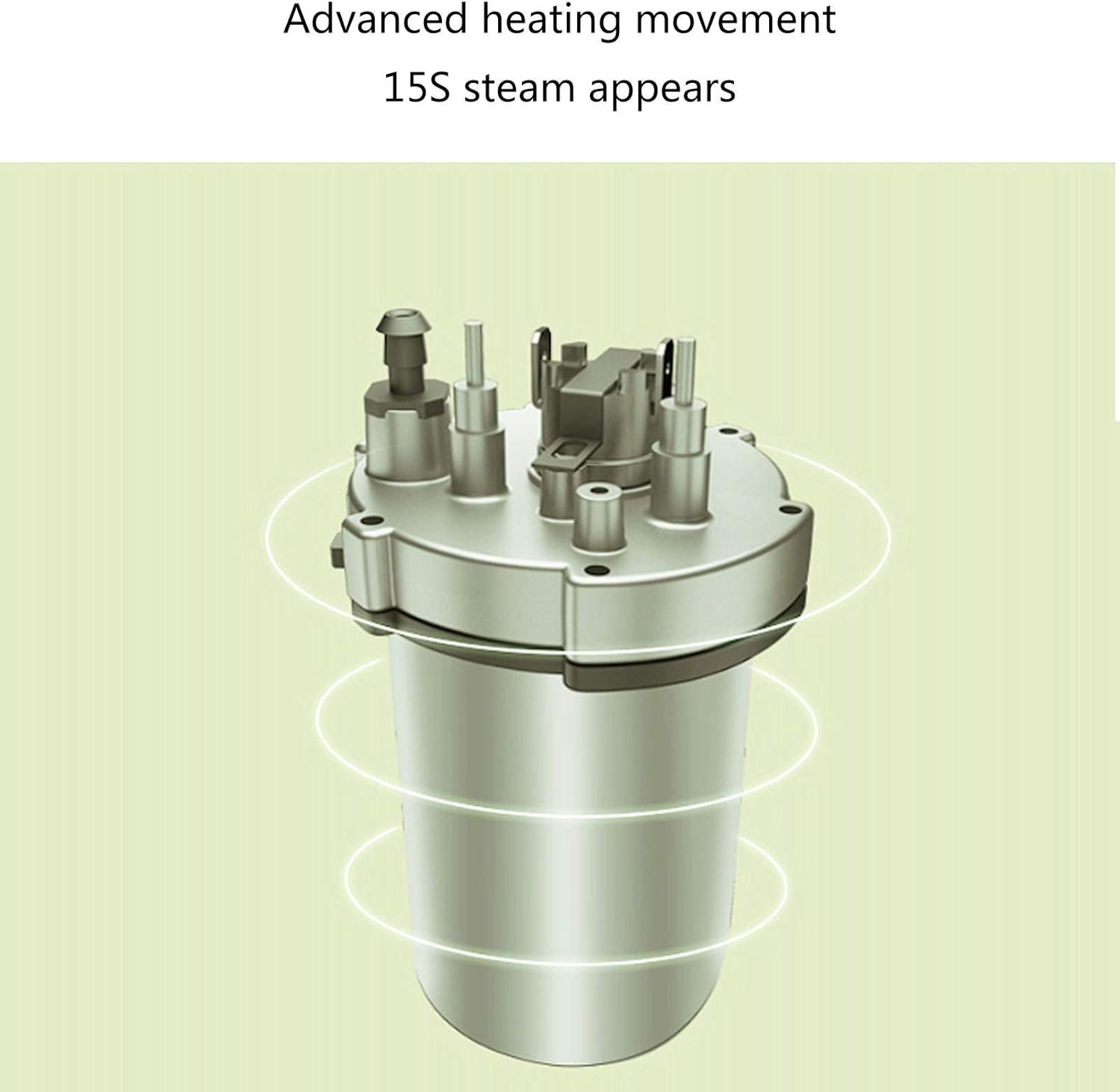 Household Steam Mop Handheld Cleaner Vertical Multi-Purpose Carpet Floor Cleaner Hard Floor and Area Carpet Carpet Rack White (White)