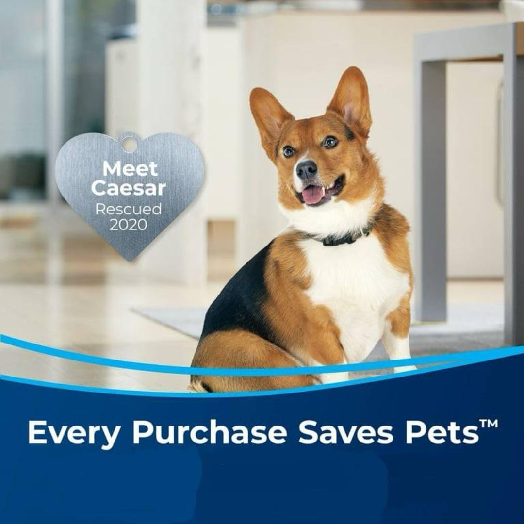 BIISSELL owerForce Helix Turbo Pet, Bagless, Upright Vacuum, Pet Friendly, Specialized Pet TurboBrush Tool, Wide Cleaning Path, Easy Empty Large Capacity Dirt Tank, 3332