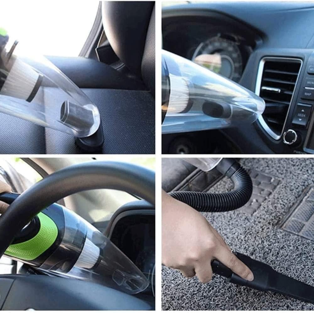 Hand held Vacuum Handheld Vacuum Cleaner, Portable Vacuum Cleaner Cordless Cleaner 120W 4000PA Strong Suction Auto Vacuum Cleaner,Suitable for Household Items and Pet Supplies Suitable for C