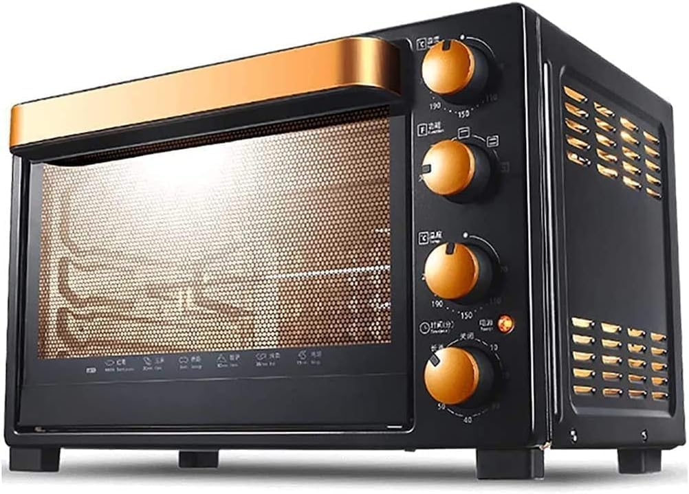 oven mini oven air fryer oven Oven Breakfast Machine Independent Temperature Control 4-Layer Roasting Built-in Lighting Gourmet 32L Mini Ovens Toaster Oven Air Fryer,, Onesize