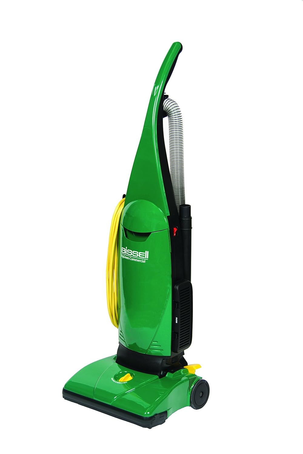 BISSELL BigGreen Commercial PowerForce Bagged Lightweight, Upright, Industrial, Vacuum Cleaner, BGU1451T & Eureka Lightweight Powerful Upright Vacuum Cleaner for Carpet and Hard Floor, PowerSpeed