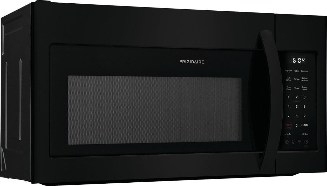Frigidaire FMOS1846B 30 Inch Wide 1.8 Cu. Ft. 1500 Watt Over the Range Microwave LED Lighting - Black