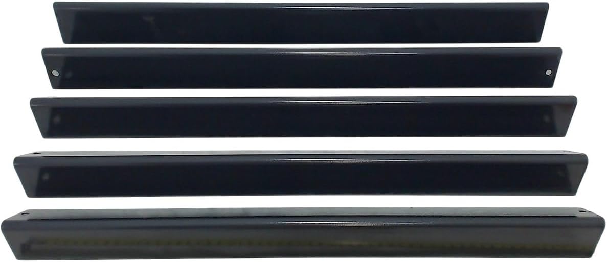 Porcelain Steel Heat Plate for Weber Gas Grill Models, Set of 5, 95345 Replacement for OEM High for Reliable Component, Precision, Stable Performance