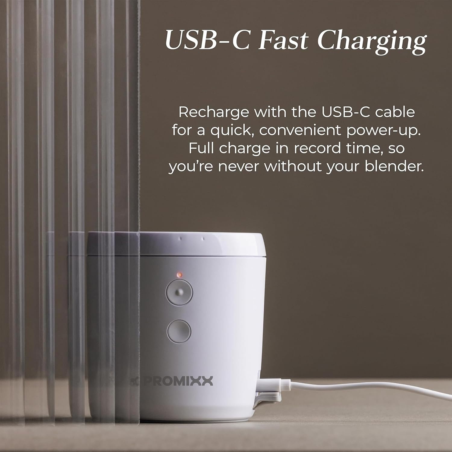 Promixx SENSE Intelligent Cordless Blender, White