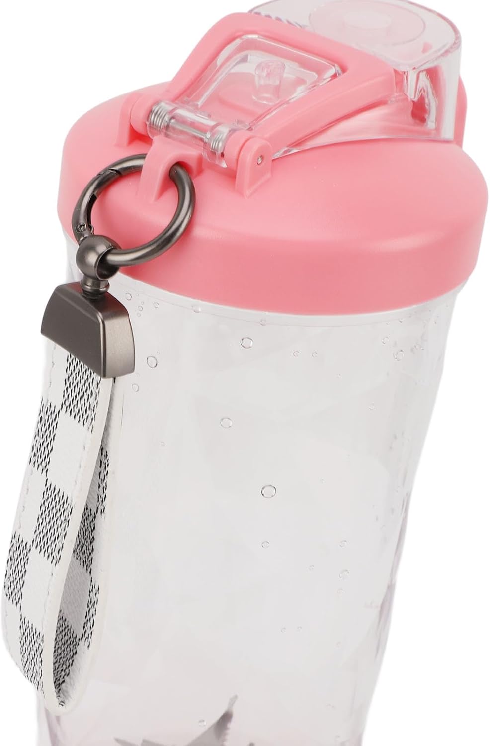 Portable Blender 600ml, Personal Juicer Cup, 150W High Speed 18000RPM, USB Rechargeable 4000mAh Battery, Leakproof, 2 Modes for Shakes, Smoothies, Mixed Drinks, Outdoor Travel Spo (Roseate)