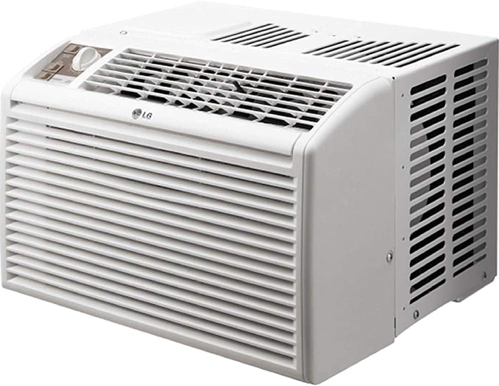 LG 5,000 BTU 115-Volt Window Air Conditioner LW5016 in White