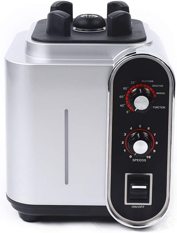 Blender 1450W, Blender with 10 Speed Controls w/Stirring Rod -Alloy Steel Blade, Blender for Shakes and Smoothies available for Ice/Soup/Nut,7.08 x 7.87 x17.7 inches