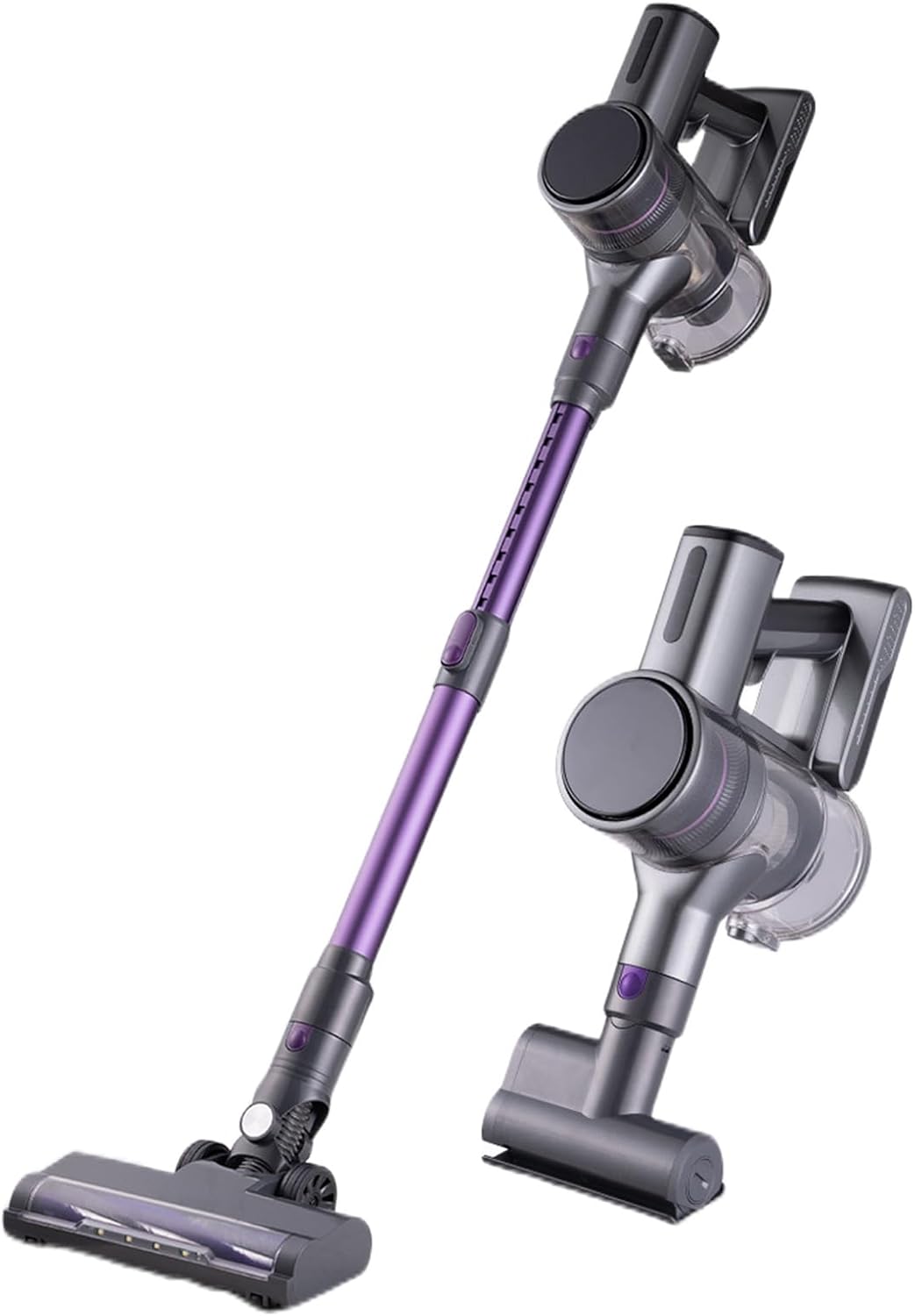 Vacuum Cleaner 20KPa Cordless Powerful Stick with Filter, Handheld Electric Broom Lightweight & Pet-Friendly for Hardwood Floors & Carpets