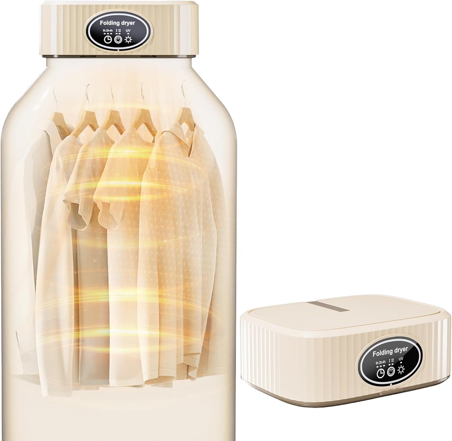 Portable Clothes Dryer, Dryer Machine, Electric Drying Machine, with Dry Bag, Adjustable Timer, for Laundry, Apartment, RV, Dorms