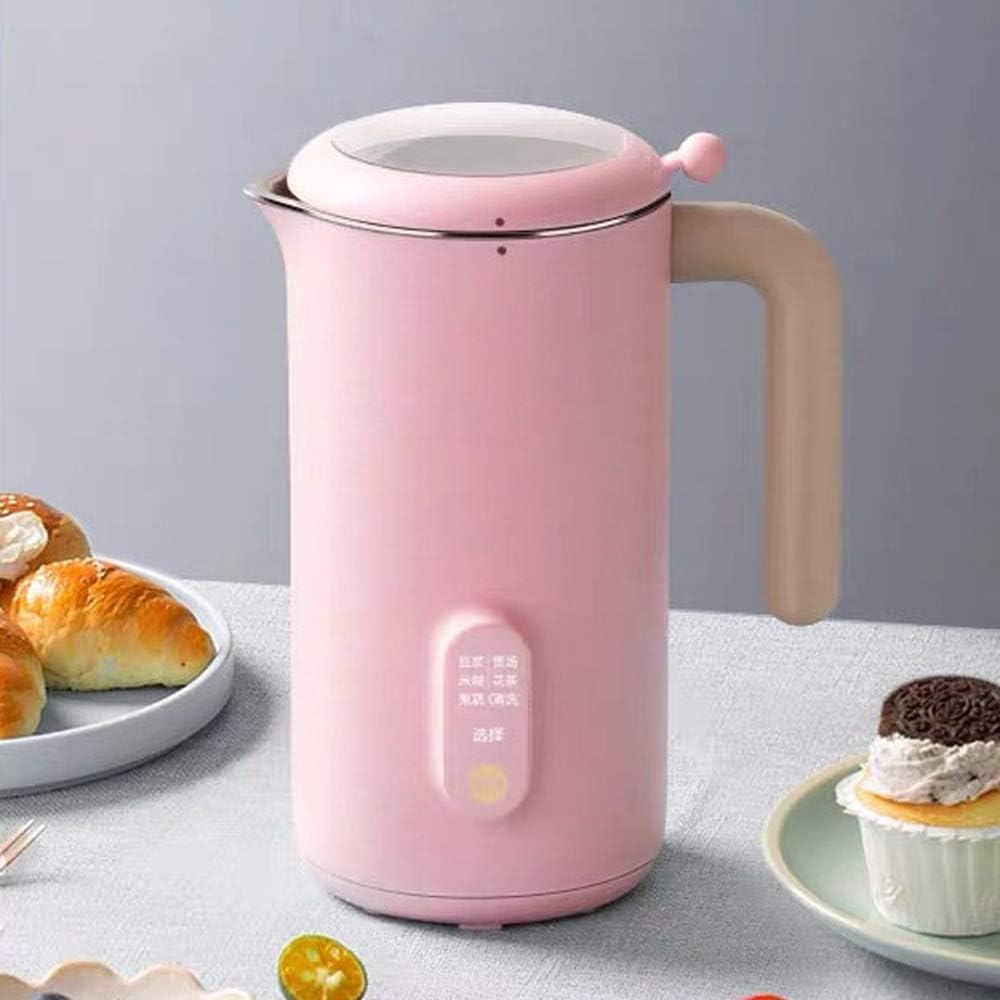 Soymilk Maker Machine Electric Juicer Blender Multicooker Boiling Cup Soya-Bean Milk Rice Paste Maker Free-filter(black-JoJo's Bizarre Adventure1)