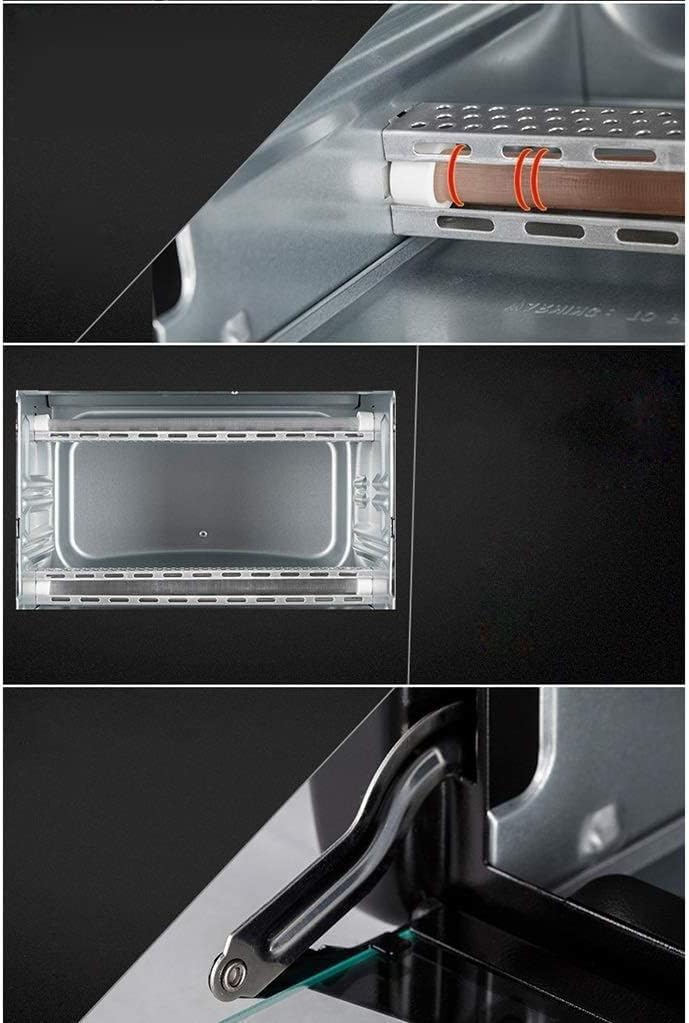 oven mini oven air fryer oven Mini Ovens Multi-function electric oven with a capacity of 10L, household 750W stainless steel baking small oven, drying oven with a weight of about 2.7kg Happy Life Br