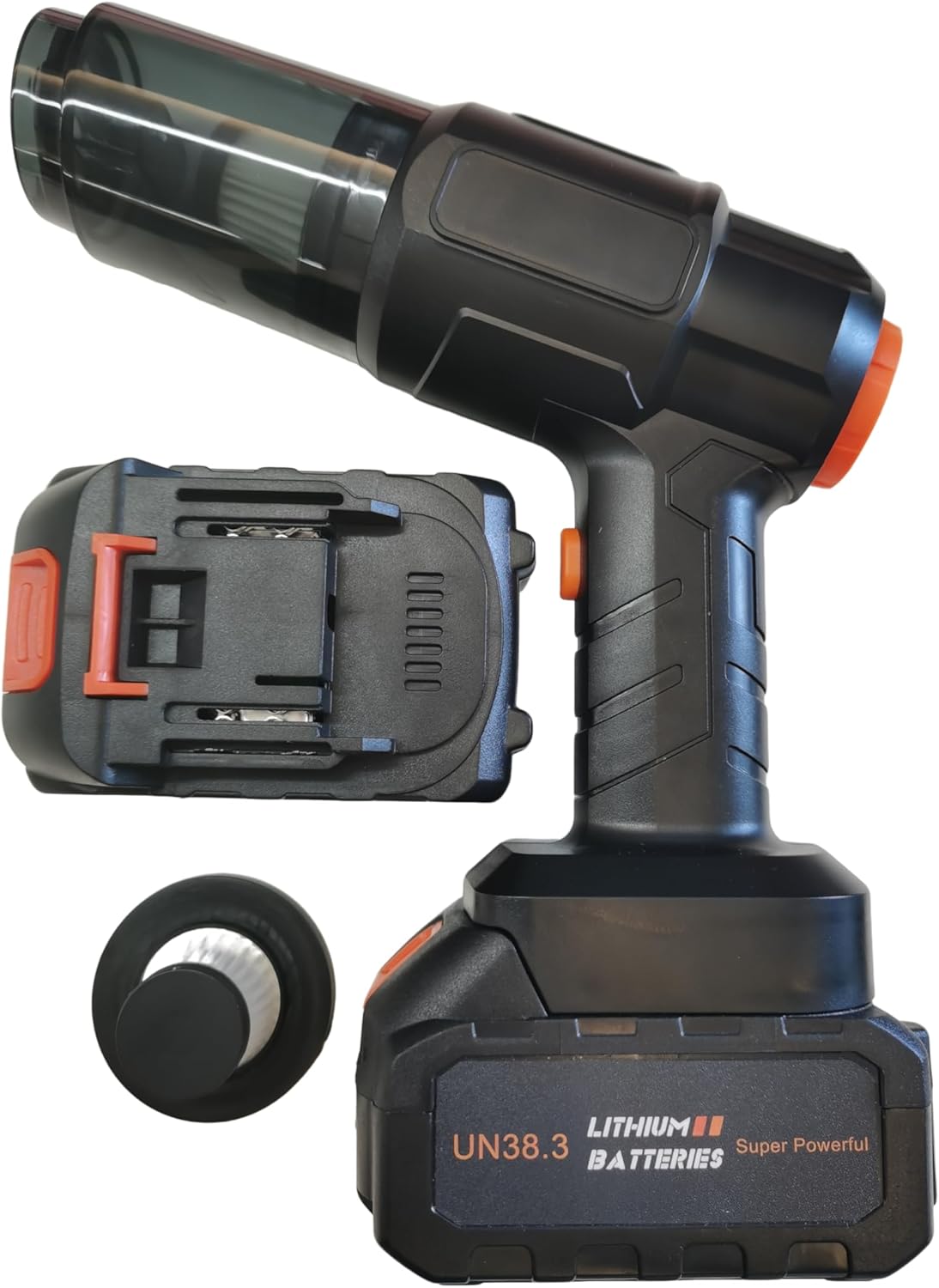 Car Vacuum Portable Cordless(Hide Black)