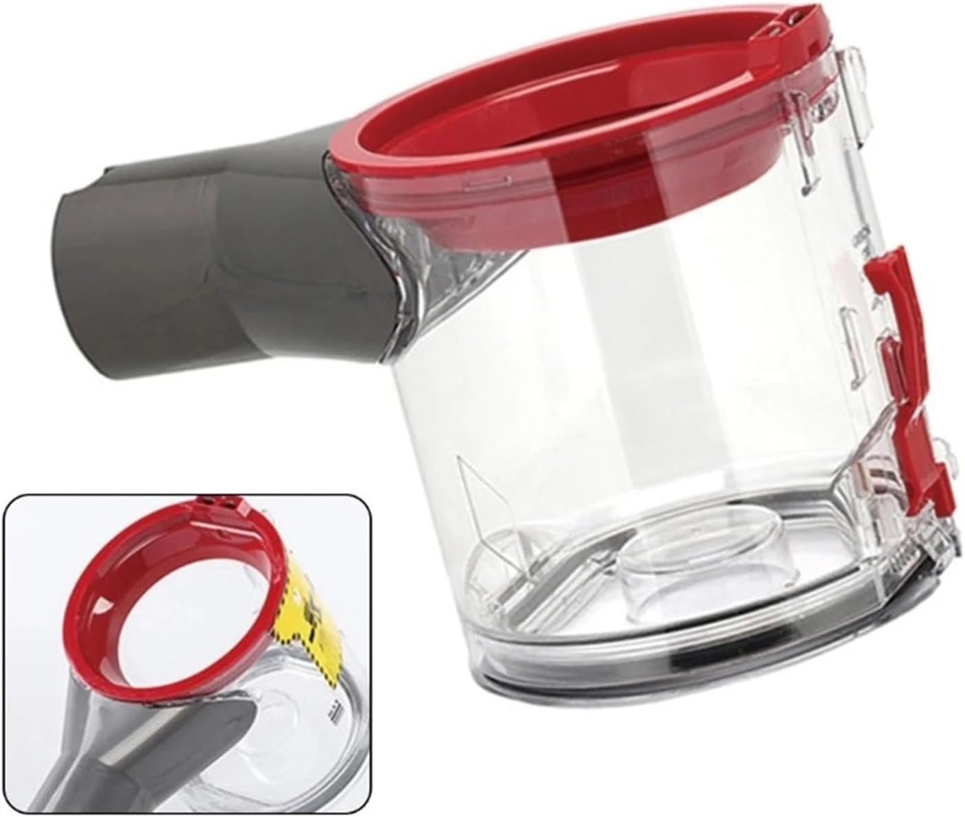 Dust Bin .Compatible for V7 V8. Vacuum Cleaner Dust Bin Canister Replacement Sweeping Parts Dust Bucket