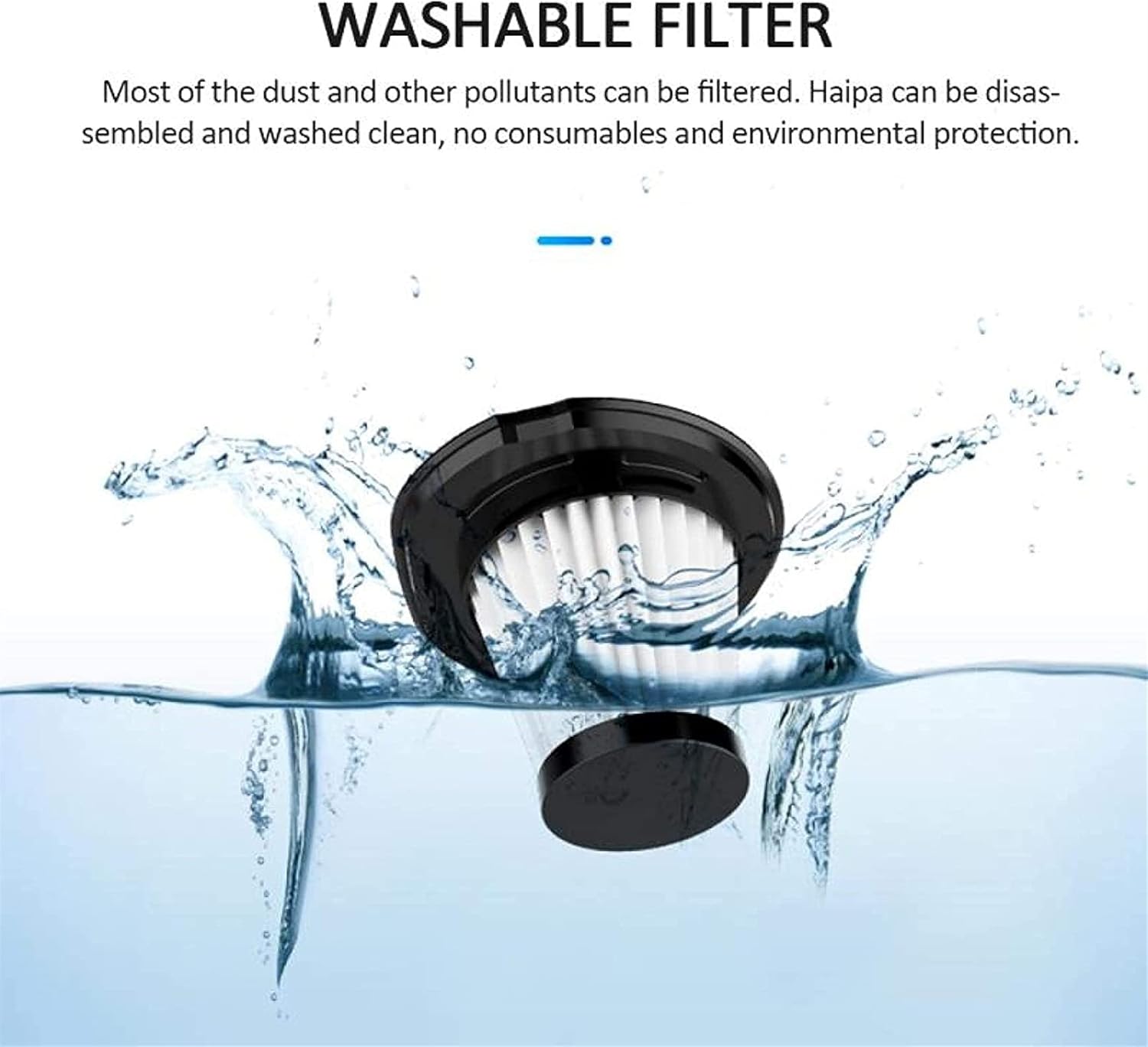 Handheld Vacuum, Cordless Handheld Vacuum, 5000PA Portable Hand Vacuum Cleaner for Pet Hair, Home, and Car Cleaning Vacuum Cleaner