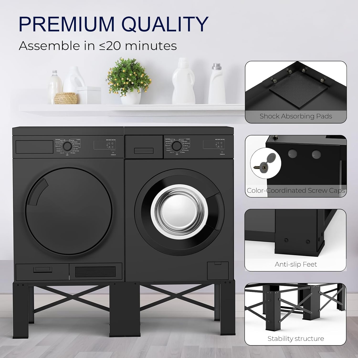 2 in 1 Washer Dryer Pedestals, 13