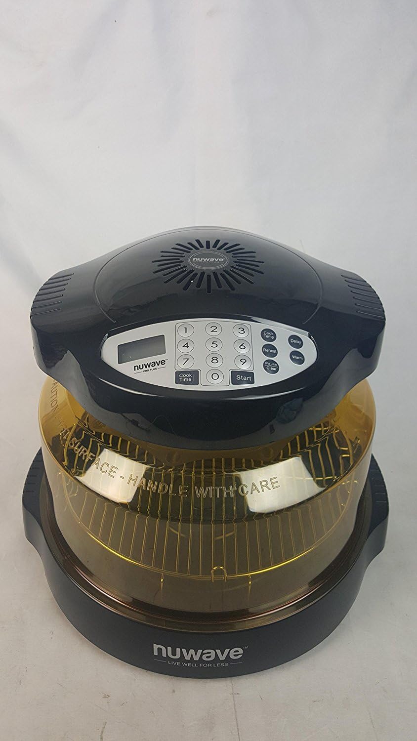 Nuwave Oven Pro Plus 20601 Upgraded Shatter Resistant Dome (Black)