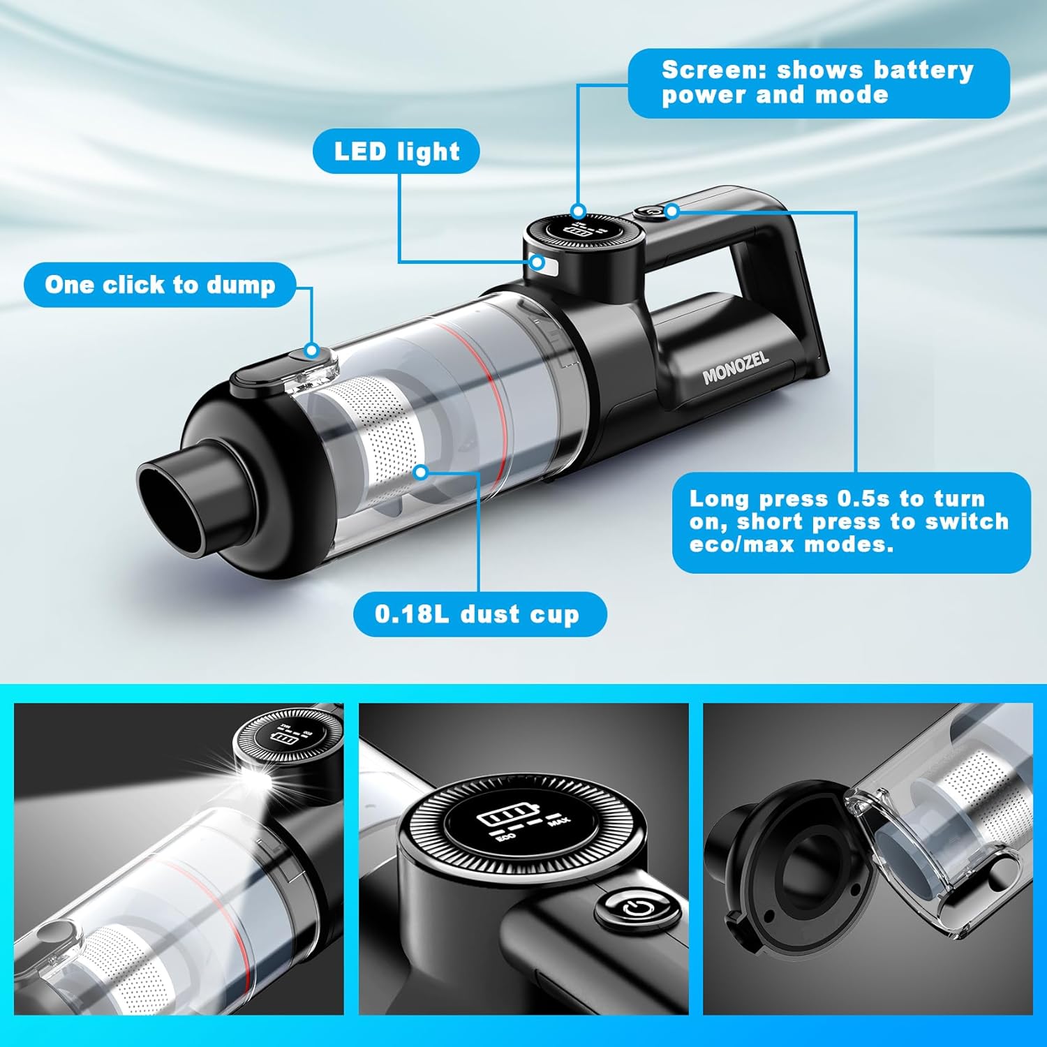 Handheld Vacuum Cordless