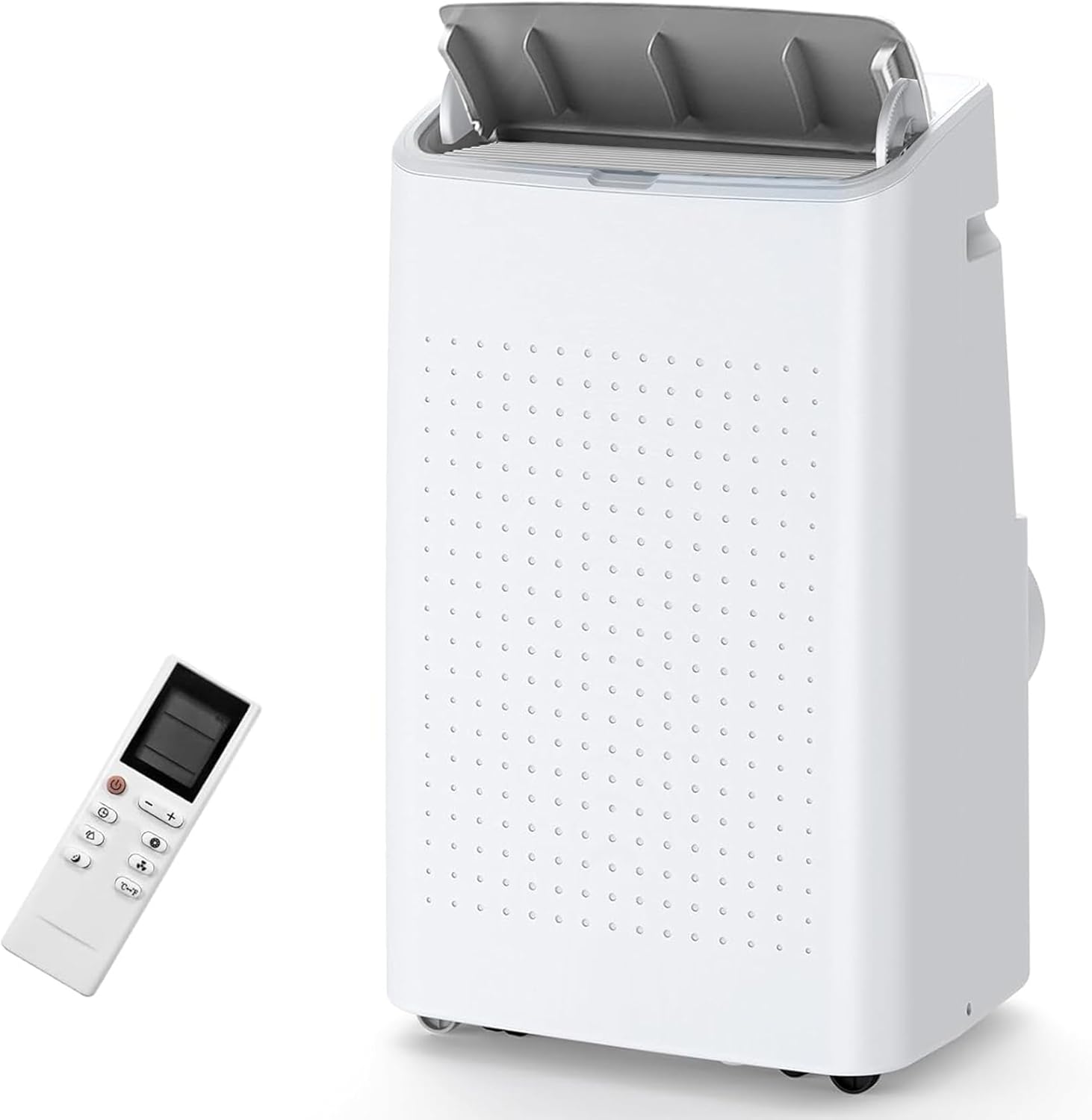 Portable Air Conditioner 14000 BTU for 750 Sq Ft 3-In-1 AC Unit with Cooling/Dehumidifier/Fan Modes, Remote, 24H Timer & Installation Kit for Home/Office/Dorm