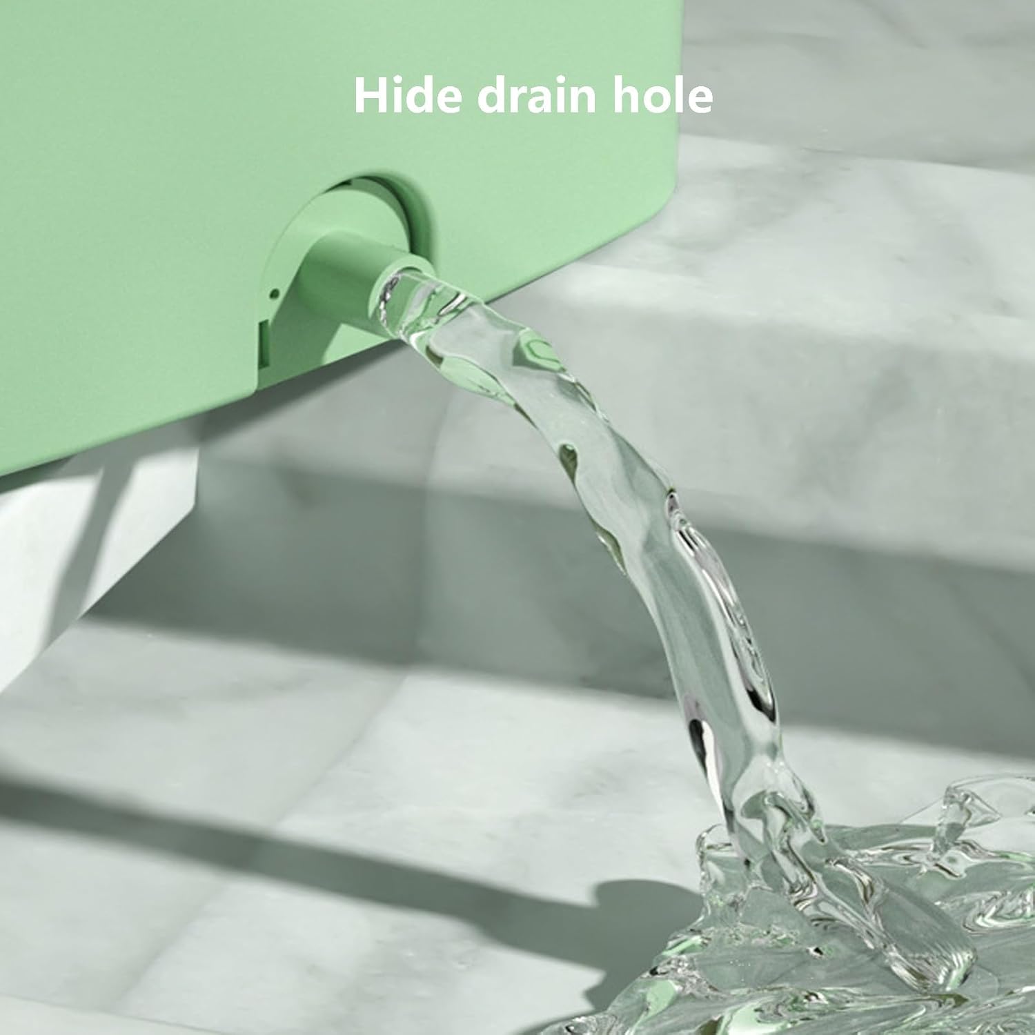 Portable Washing Machine, Collapsible Mini Washing Machine, Compact Baby Clothes, Underwear or Small Items Washing Machine, Apartment, Dorm, Camping, Rv Travel Laundry - Gift Choice, Green, Yellow, Pu