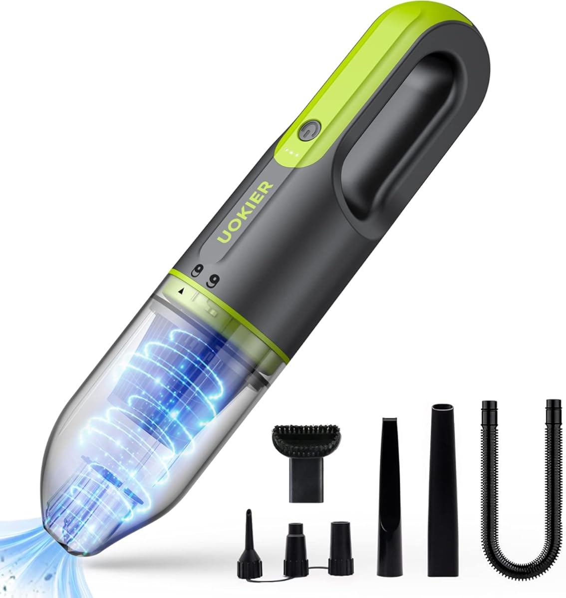 Handheld Vacuum Cleaner Cordless, Hand Vacuum&Air Blower 2-in-1, Mini Portable Hand Held Vac with 6500PA Strong Suction Rechargeable Li-ion Battery for Pet Hair, Home and Car, 2 Speeds