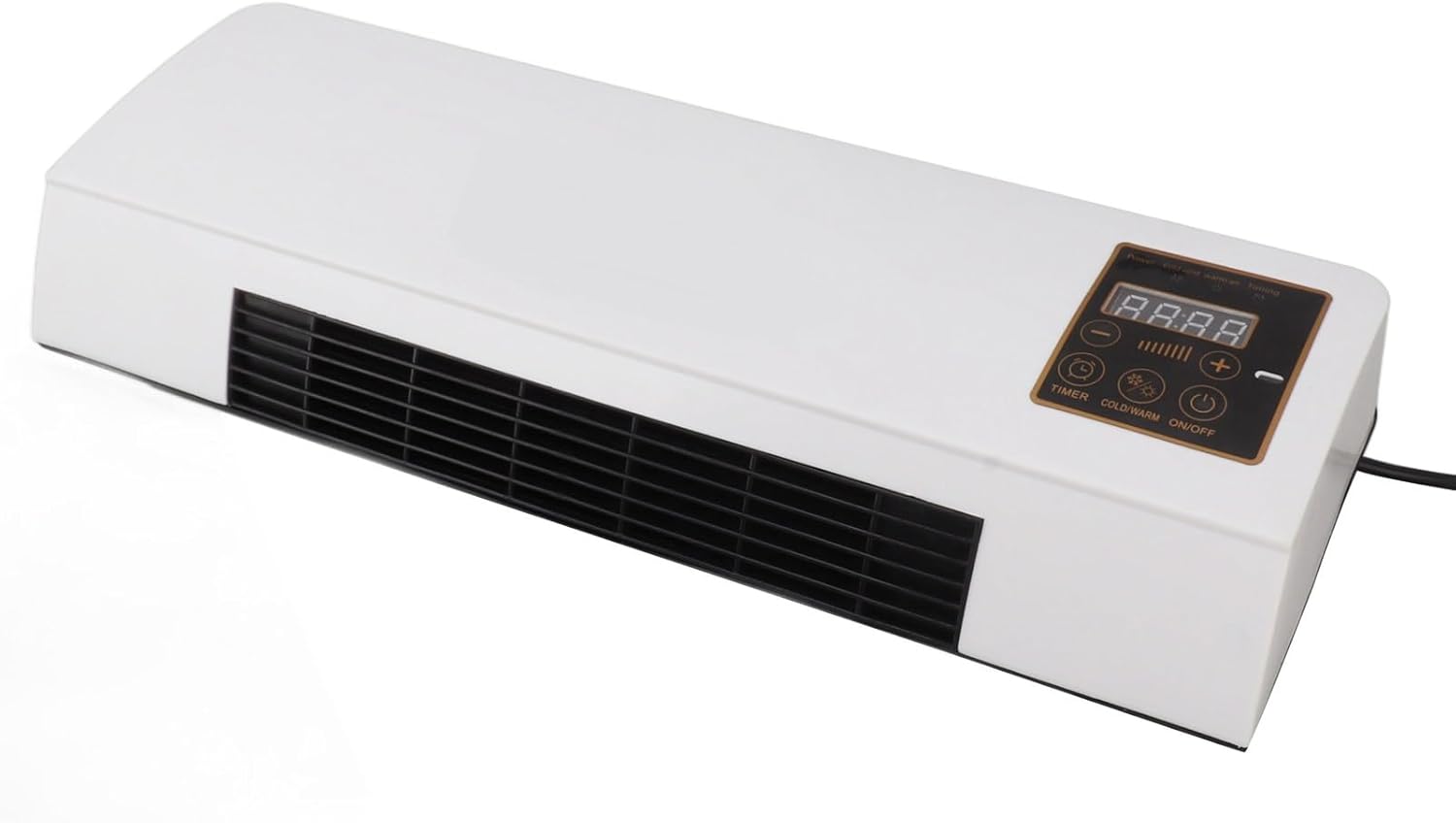 Wall Mounted Heating Machine Dual Use Mobile Small Air Conditioner US Plug 110V Mini Air Conditioner Cooling Heating Fan for Bedroom, Portable Conditioners and Heater Combo Fan