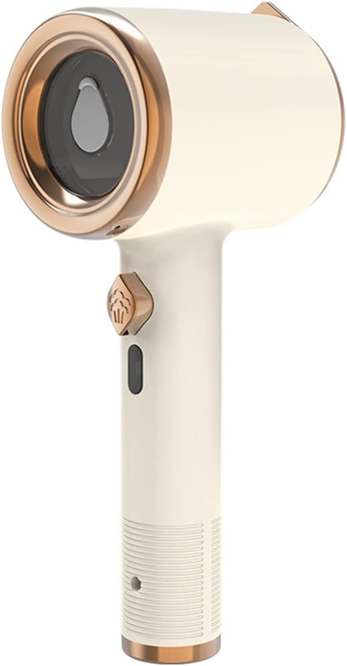 KANGYEBAIHUODIAN Handheld Garment Steamer Wet and Dry Hand-Held Iron Rotating Ironing Machine Convenient Light Carrying Fast Wrinkle Removal (Color : White, Size : UK)