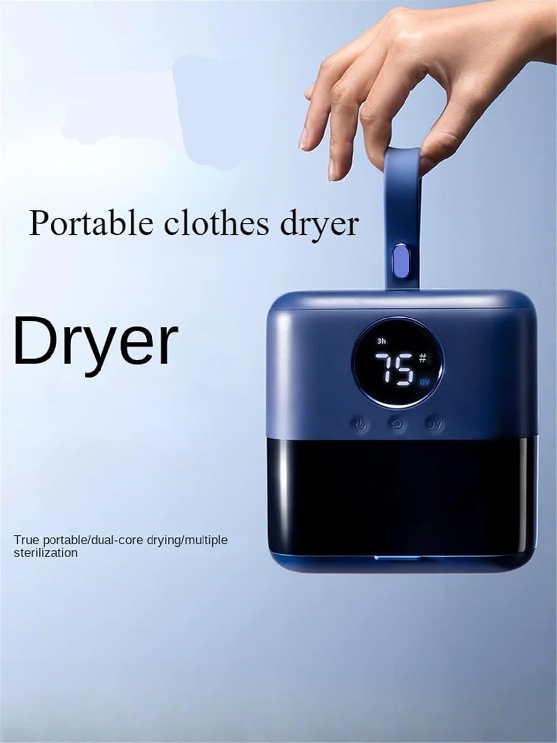 Portable Clothes Dryer, Portable Clothes Dryers Household Drying Clothes Small Dryer,for Travel,Apartment