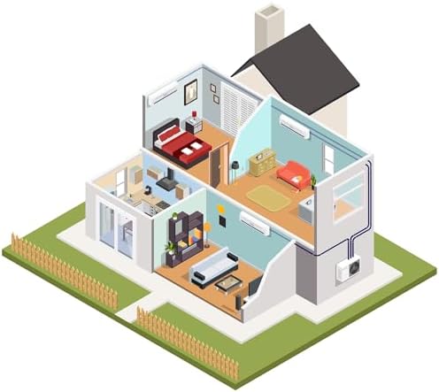 Triple Split 27000 BTU 2.25-Ton Quantum Ultra Wi-Fi 24 SEER2 Energy-Star Multi (3) Zone Wall Mount Air Conditioner Heat Pump 230-Volt