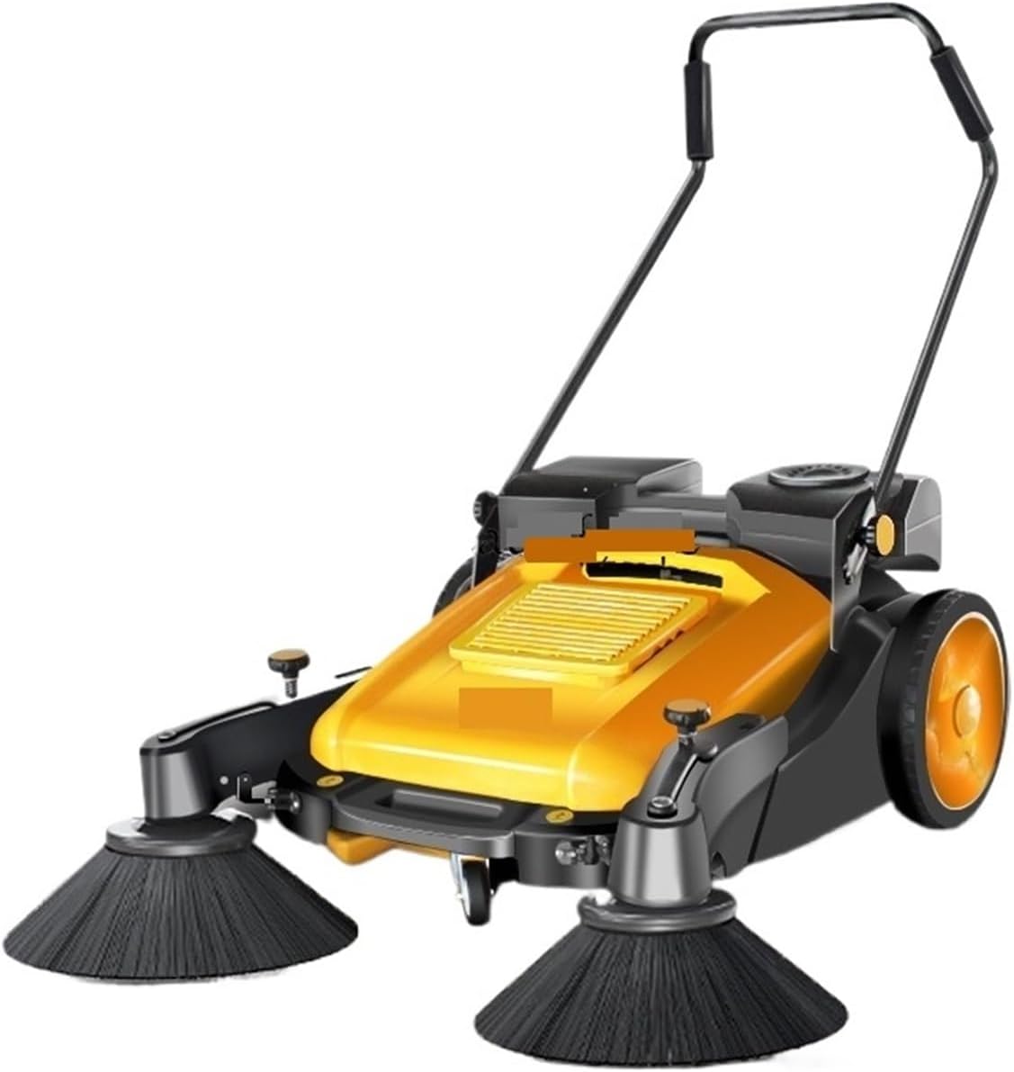 CAARLA Push Sweeper Spray dust Removal Sweeper Hand-Pushed Commercial Small Workshop Floor dust Removal Sweeper