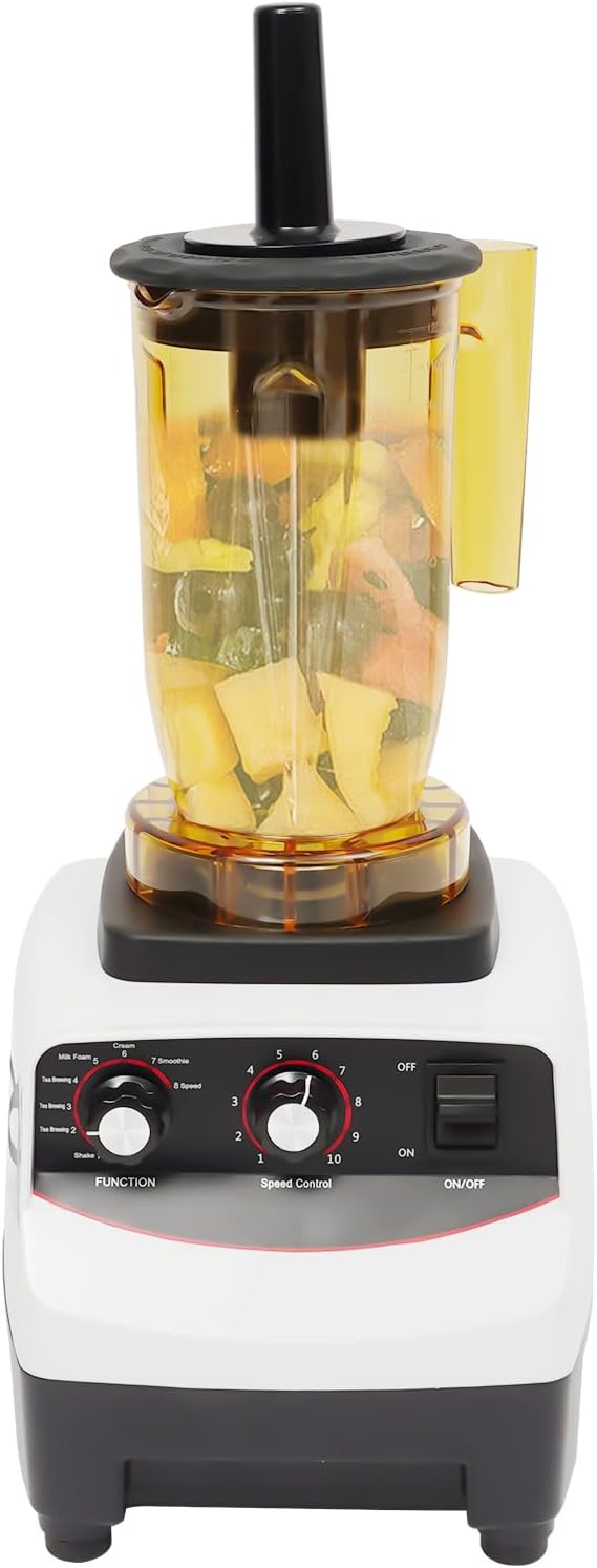 Tea Brewing Machine Bubble, 1200ml Multifuction Blending Machine with 4 Different Cups, 10 Gears Adjustable Speed 4 in 1 Tea Brewing Machine for Homes, Milk Tea Shops, Coffee Shops