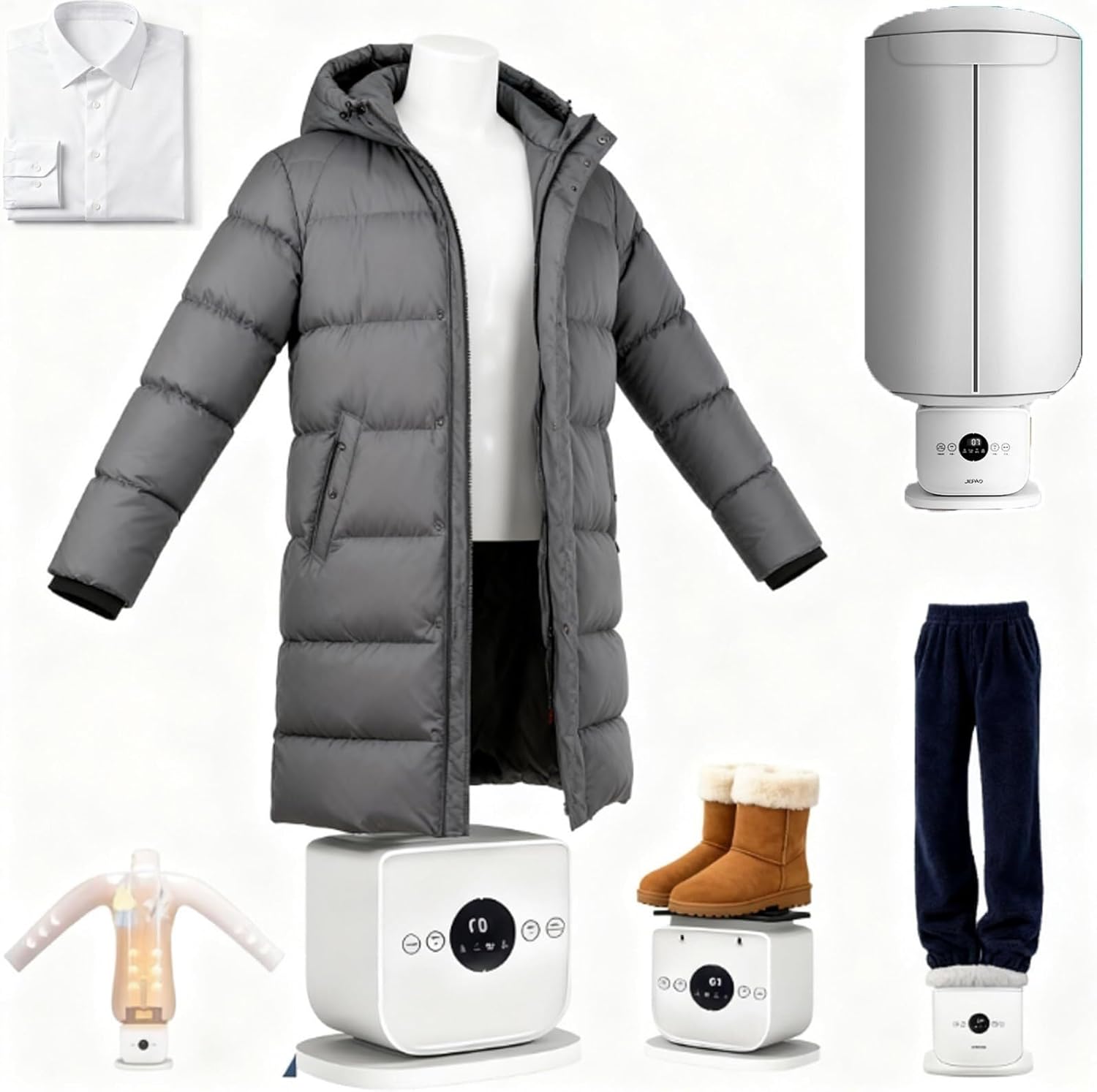 2026 Inflatable Automatic Ironing Machine Professional Hot Air Dryer & Iron, Garment Steamer & Dryer, Custom Fit for All Clothing